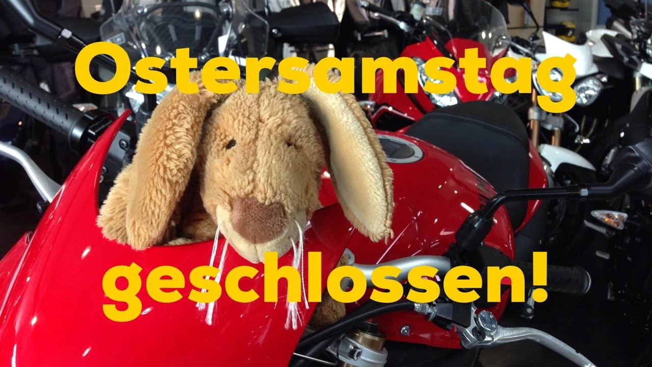 Vorschaubild für Post - Am Samstag, 04.04.2026 bleibt unser Geschäft geschlossen.
Ab Dienstag, 07.04.2026 sind wir wieder wie gewohnt für Euch da!
Wir wünschen allen Freunden, Kunden und Geschäftspartnern erholsame Feiertage - Stephan Baldauf und das ganze Triumph Bonn Team