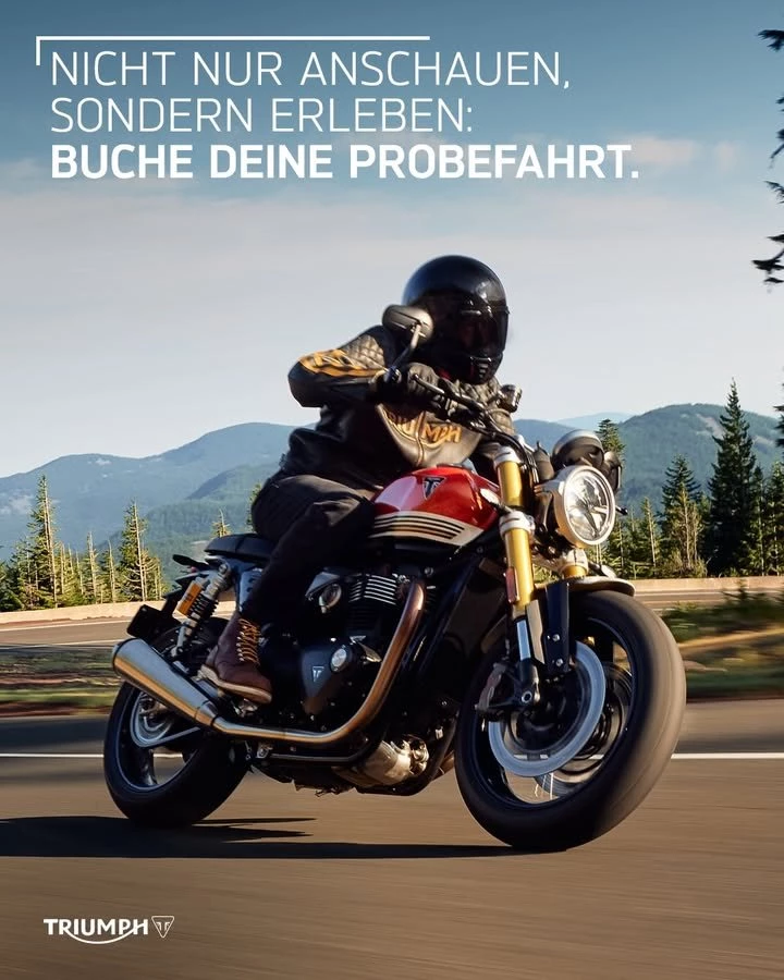 Vorschaubild für Post - Dein nächstes Abenteuer beginnt mit einer Probefahrt. 🏍️

Jetzt online anmelden:
🔗 www.triumph-bonn.de