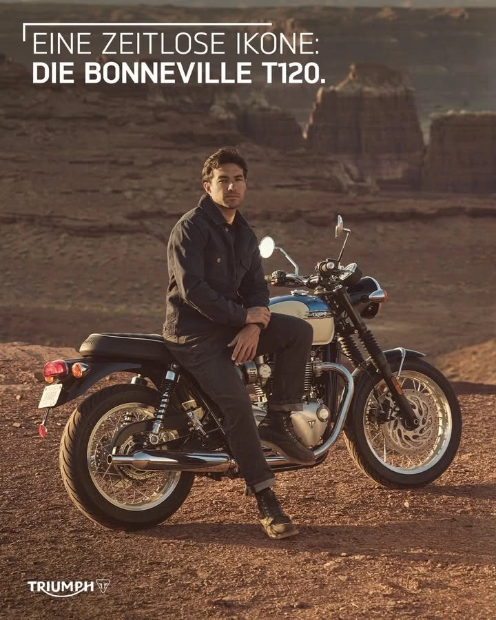 Vorschaubild für Post - Retro-Look und moderne Technik sind genau dein Stil? 
Dann lerne jetzt die neue Bonneville T120 bei uns kennen. 🤝

🔗 www.triumph-bonn.de