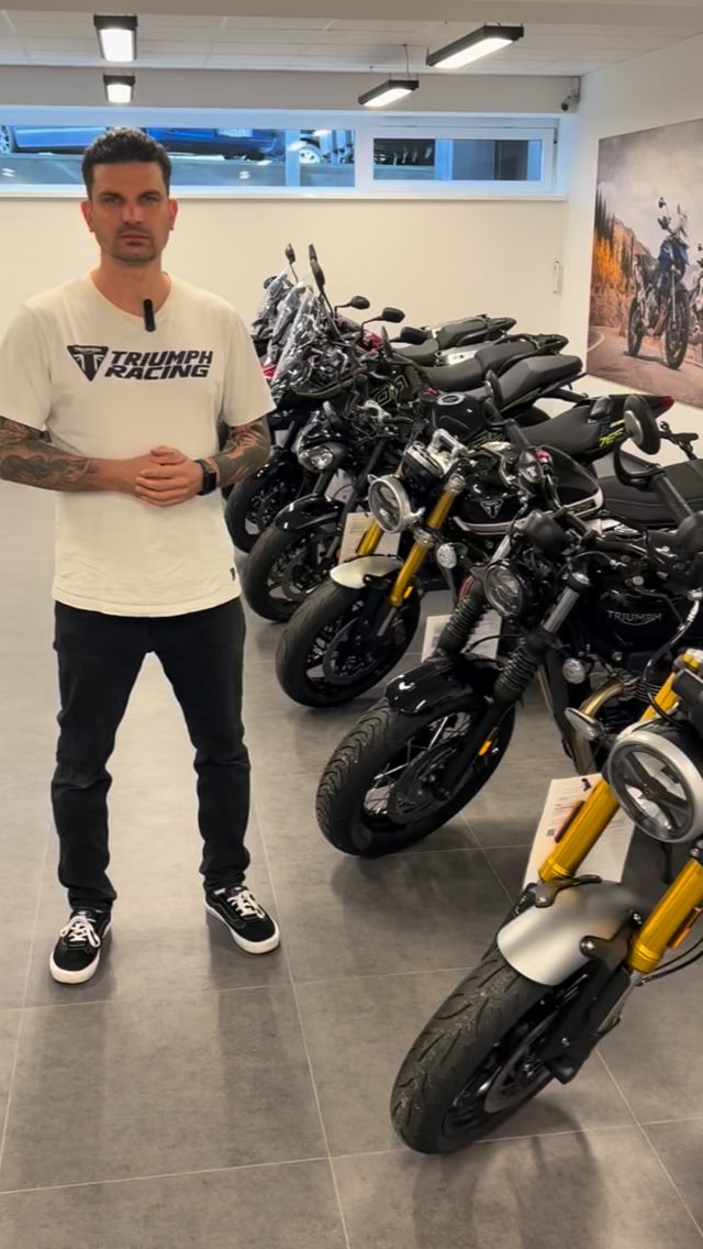 Vorschaubild für Post - Sonderpreise für unser Vorführfahrzeuge aus der Saison werden nun abverkauft ! Kommt vorbei wir beraten Euch gern  #triumphsaarbrücken #triumphsaarland #triumphmotorcycles #saarnrücken #saarland