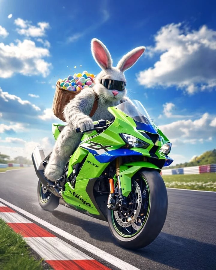 Vorschaubild für Post - Frohe Ostern und einen perfekten Start in die Saison! 🐣🏍️🟢

Die Tage werden länger, die Straßen rufen, die beste Zeit, um wieder aufs Bike zu steigen.

Wir wünschen euch viele sichere und unvergessliche Kilometer.
https://www.triumph-coburg.de

#Kawasaki #LetTheGoodTimesRoll #KawasakiDeutschland #Ostern #Motorradliebe