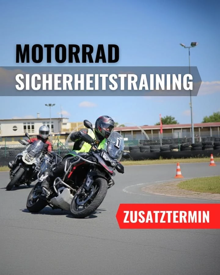 Vorschaubild für Post - Sicher in die Saison 2026! 🏍️💨
Gemeinsam mit der @VerkehrswachtPaderborn und der Kreispolizeibehörde Paderborn  (@polizei.nrw.pb ) bringen wir euch in Top-Form! 
Egal ob Neuling, Wiedereinsteiger oder erfahrener Biker: Sicherheit geht vor!

Da das beliebte Sicherheitstraining auf dem Harzring (10.-12. Mai) bereits ausgebucht ist, gibt es dieses Jahr ein Zusatztraining direkt in Paderborn/Mönkeloh auf dem ADAC Trainingsgelände (@adac_fahrtraining_paderborn).

Wann: Sonntag, 31. Mai 2026, von 08:00 bis 18:00 Uhr
Wo: ADAC-Gelände, Paderborn/Mönkeloh

Hinweis: Findet ab 36 Personen statt.

Alle Infos findet ihr auf unserer Homepage becker-tiemann-motorad.de/events