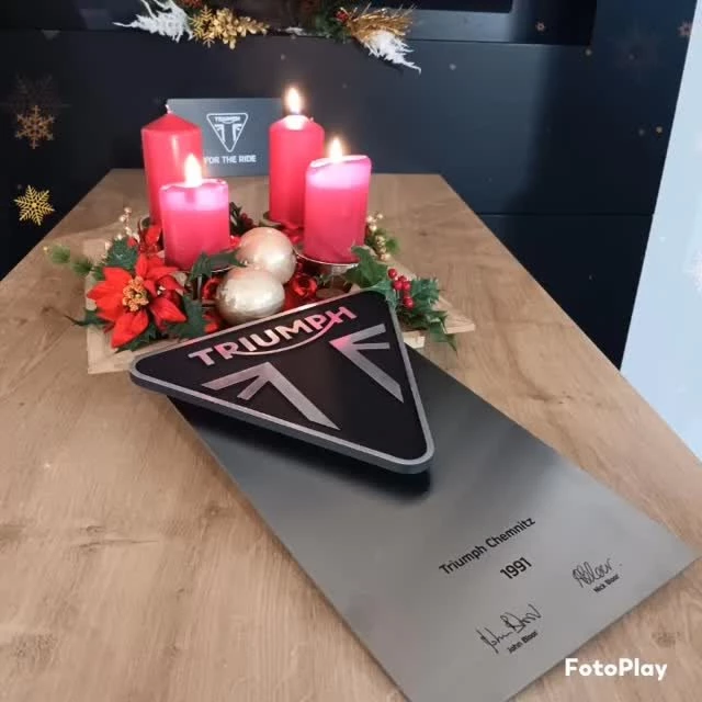 Vorschaubild für Post - Wir wünschen euch einen entspannten 3. Advent. 

#Triumphchemnitz #triumphteamchemnitz #triumphgermany #triumphmotorcycles #fortheride