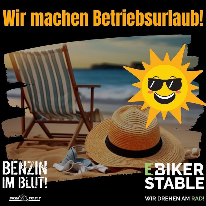 Vorschaubild für Post - Wir machen Urlaub! ☀️

Unser Team gönnt sich eine kleine Auszeit – deshalb bleibt unser Geschäft vom 19.06.2025 bis 23.06.2025 geschlossen. 
Ab dem 24.06.2025 sind wir wieder gut erholt für euch da.