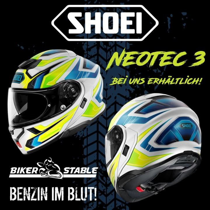 Vorschaubild für Post - 🖤 Ride smarter. Ride safer.
✔️ Klapphelm der neuesten Generation
✔️ Integrierte Sonnenblende & Pinlock
✔️ Perfekt vorbereitet für das Sena SRL3 Kommunikationssystem
✔️ Verbesserte Aerodynamik & Geräuschdämmung
✔️ ECE 22.06 zertifiziert
Ob auf langen Touren oder im Stadtverkehr – der Neotec 3 bietet alles, was du brauchst, um jede Fahrt noch mehr zu genießen. 🏍️💨
➡️ Schon ausprobiert?
Schreib uns deine Meinung in die Kommentare!
#ShoeiNeotec3 #ShoeiHelmets #Motorradhelm #TouringLife #RideSafe #Klapphelm #MotorcycleGear #ShoeiLove #HelmetGoals #benzinimblut