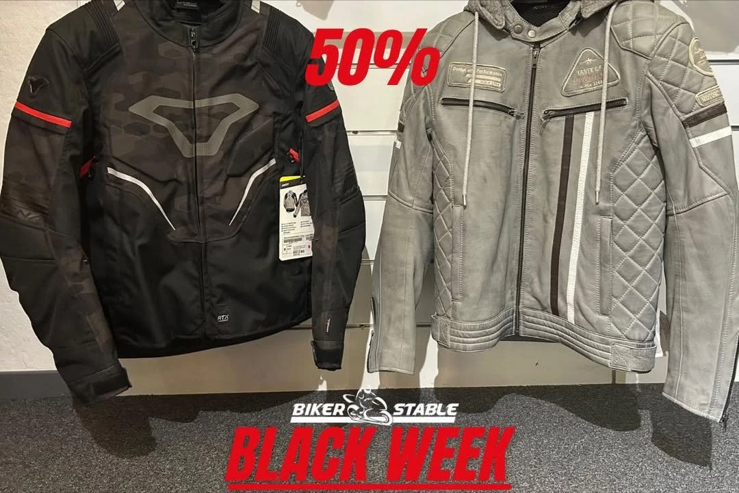 Vorschaubild für Post - Black Week!🔥
Motorradjacke 50% reduziert – und viele mehr!