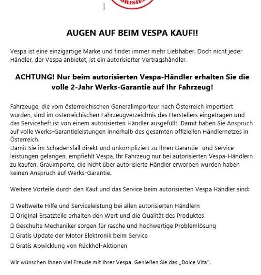 Angebot Vespa GTS 300 i.e. Super Sport Bild 20: Angebot Vespa GTS 300 i.e. Super Sport