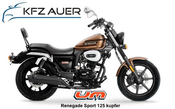 Neufahrzeug United Motors UM Renegade Sport 125 - Bild 2 Neufahrzeug United Motors UM Renegade Sport 125 - Bild 2