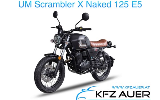 Neufahrzeug United Motors UM Scrambler X Naked 125 - Bild 2