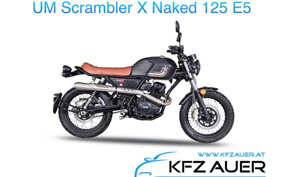 Neufahrzeug United Motors UM Scrambler X Naked 125 - Bild 3