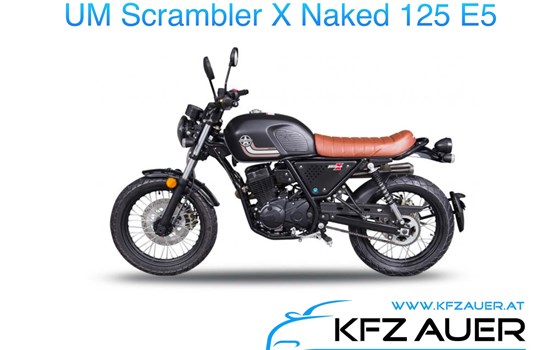 Neufahrzeug United Motors UM Scrambler X Naked 125 - Bild 1