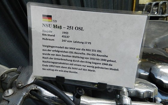 Gebrauchtmotorrad NSU 251 OSL - Bild 5