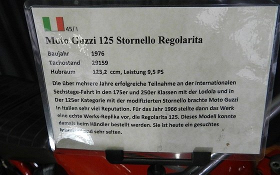 Gebrauchtmotorrad Moto Guzzi Stornello 125 - Bild 12 Gebrauchtmotorrad Moto Guzzi Stornello 125 - Bild 12