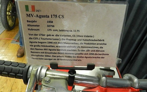 Gebrauchtmotorrad MV Agusta 175 CS - Bild 9 Gebrauchtmotorrad MV Agusta 175 CS - Bild 9