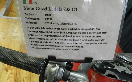 Gebrauchtmotorrad Moto Guzzi Lodola 235 - Bild 9 Gebrauchtmotorrad Moto Guzzi Lodola 235 - Bild 9
