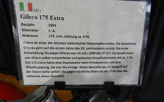 Gebrauchtmotorrad Gilera 150 Arcore - Bild 8 Gebrauchtmotorrad Gilera 150 Arcore - Bild 8