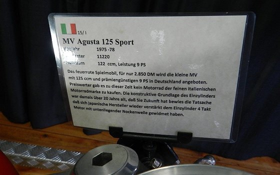 Gebrauchtmotorrad MV Agusta 125 Sport - Bild 9 Gebrauchtmotorrad MV Agusta 125 Sport - Bild 9