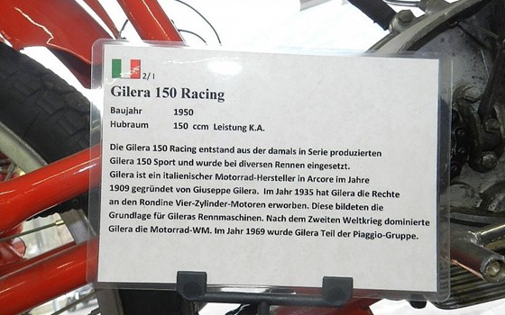 Gebrauchtmotorrad Gilera 150 Turismo/Sport - Bild 3 Gebrauchtmotorrad Gilera 150 Turismo/Sport - Bild 3