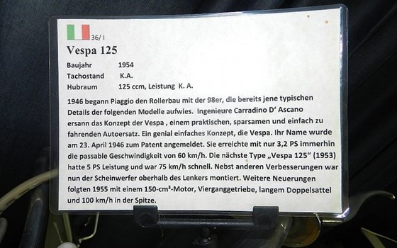Gebrauchtmotorrad Vespa 125 - Bild 4 Gebrauchtmotorrad Vespa 125 - Bild 4