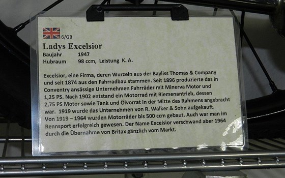 Gebrauchtmotorrad Excelsior Lady - Bild 10 Gebrauchtmotorrad Excelsior Lady - Bild 10