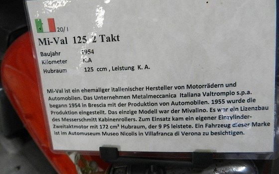 Gebrauchtmotorrad Mi-Val 125 - Bild 9 Gebrauchtmotorrad Mi-Val 125 - Bild 9