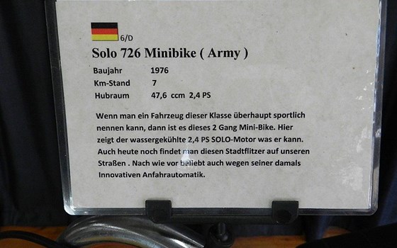 Gebrauchtmotorrad Solo 726 - Bild 5 Gebrauchtmotorrad Solo 726 - Bild 5