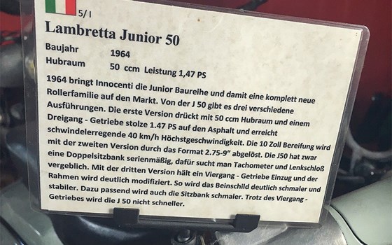 Gebrauchtmotorrad Lambretta J 50 - Bild 5 Gebrauchtmotorrad Lambretta J 50 - Bild 5