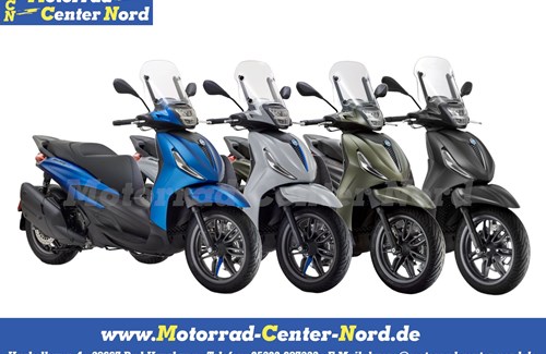 Neumotorrad Piaggio Beverly 400 S