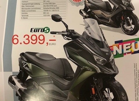 Gebrauchtmotorrad Kymco Downtown X360 - Bild 1 Gebrauchtmotorrad Kymco Downtown X360 - Bild 1
