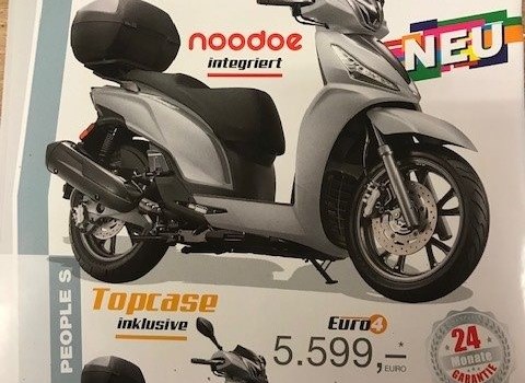 Gebrauchtmotorrad Kymco People S 300i - Bild 1 Gebrauchtmotorrad Kymco People S 300i - Bild 1