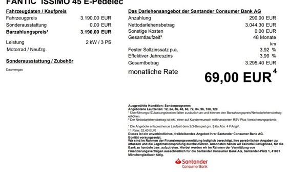 Neufahrzeug Fantic ISSIMO - Bild 5