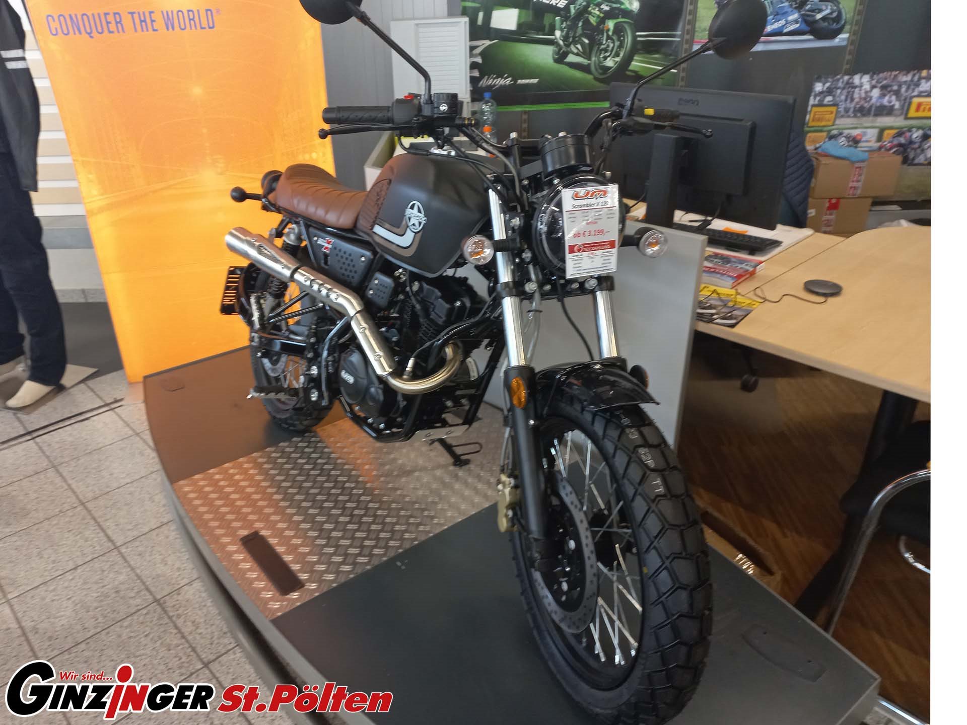 Neumotorrad United Motors UM Scrambler X Naked 125 Baujahr 2022 3 199 00 EUR