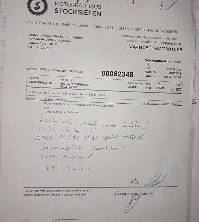 Angebot Brixton Crossfire 500 X