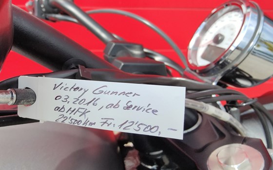 Motorrad Occasion Victory Gunner - Bild 6