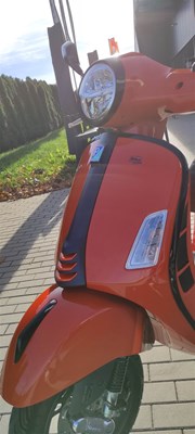 Vespa GTS 125 Supersport iGET (Orange Impulsivo) - Bild 8