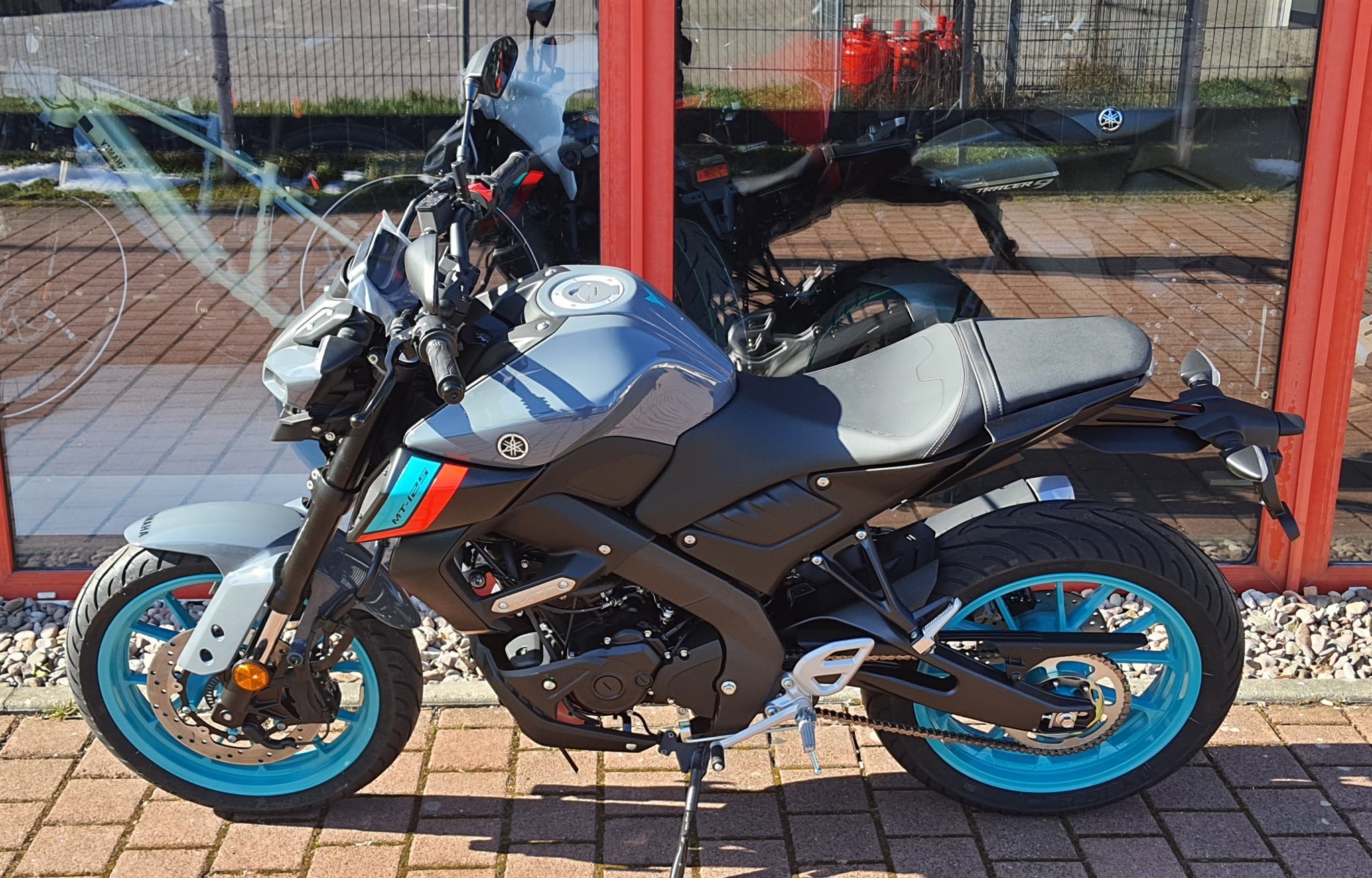 Motorrad Yamaha MT-125 MY 2023 - Cyan Storm, Baujahr: 2023, 0 km , Preis:  5.749,00 EUR. aus Thüringen
