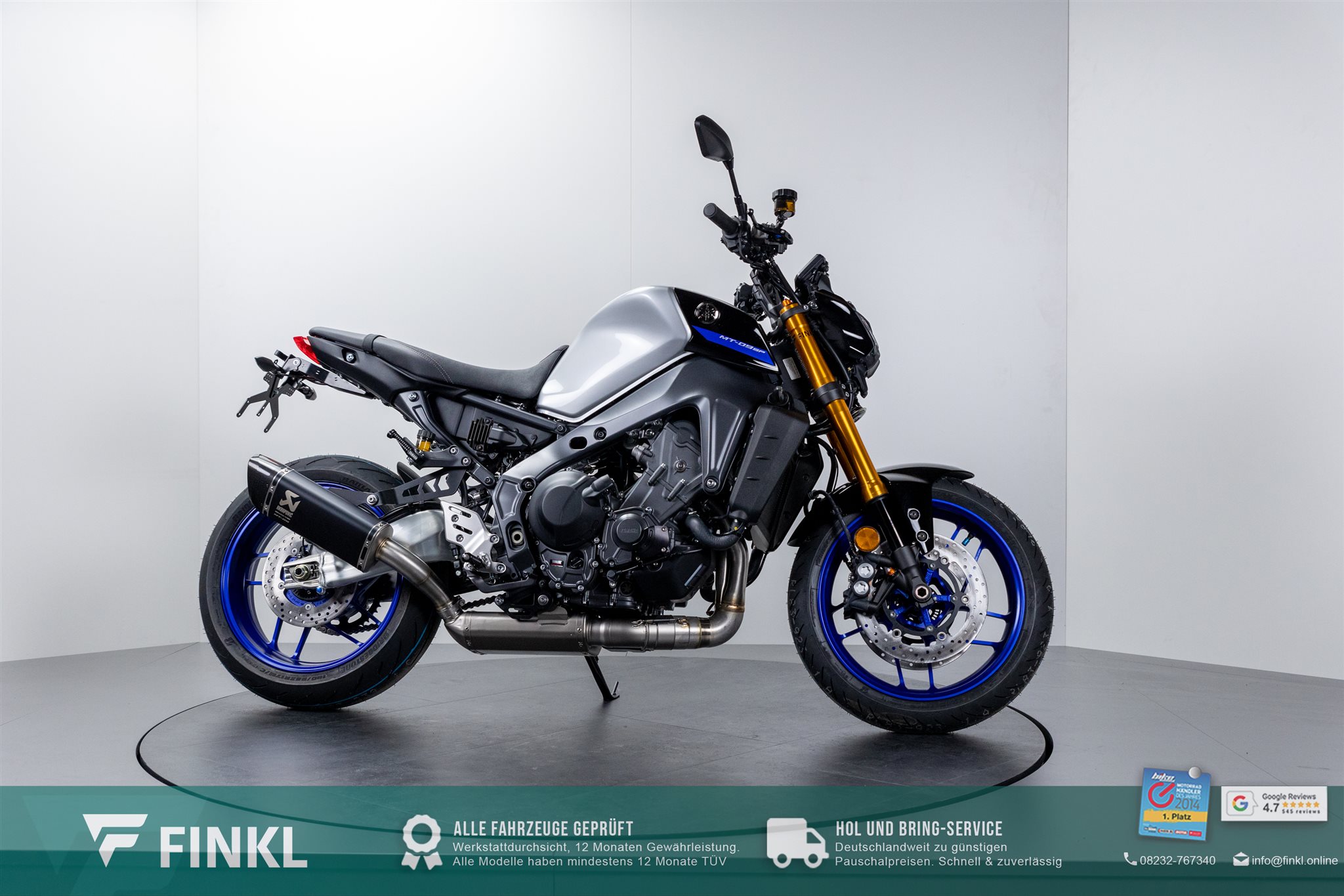 Motorrad Yamaha MT-09 SP , Baujahr: , 5 km , Preis: 10.660,37 EUR. aus  Bayern