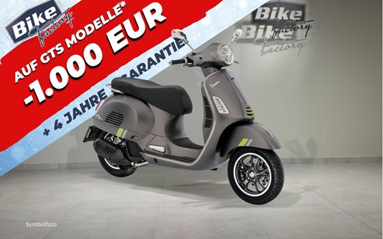 Neufahrzeug Vespa GTS 125 Supertech iGET - Bild 1