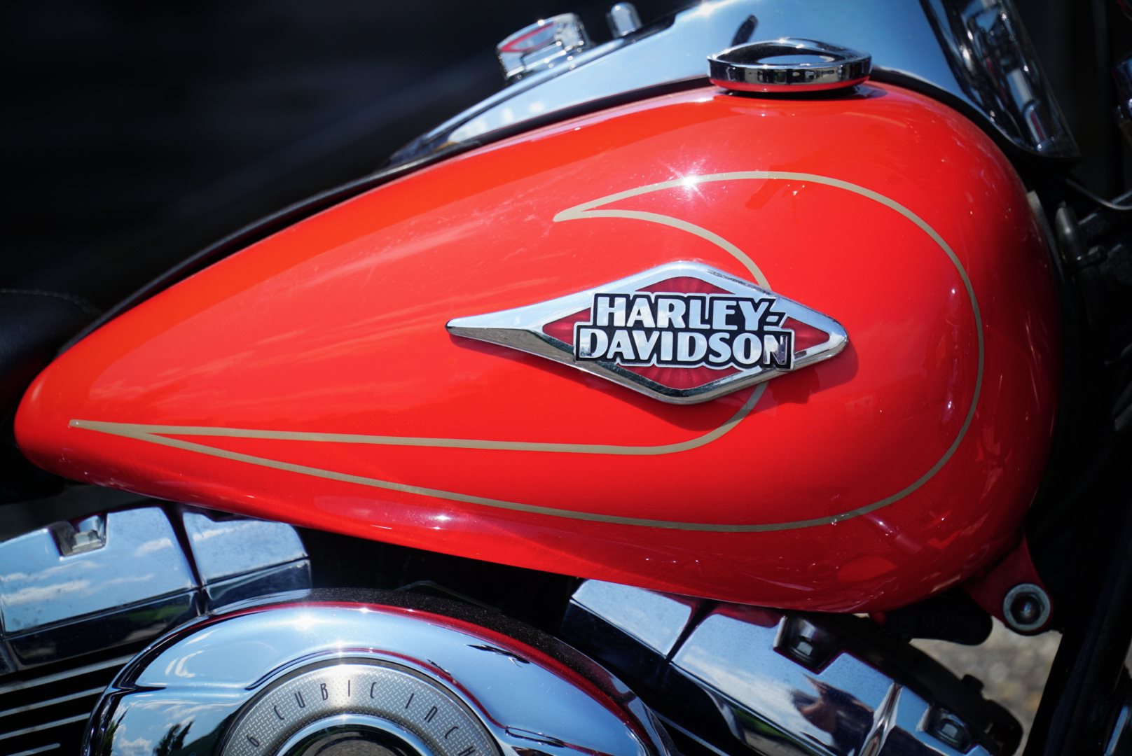 Gebrauchte Harley Davidson Softail Heritage Classic Flstc Rot