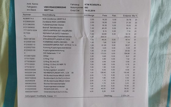 Gebrauchtmotorrad KTM 1190 RC8 R - Bild 7 Gebrauchtmotorrad KTM 1190 RC8 R - Bild 7
