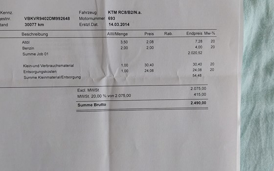 Gebrauchtmotorrad KTM 1190 RC8 R - Bild 8