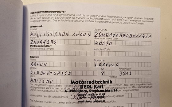 Gebrauchtmotorrad Ducati Multistrada 1000 S - Bild 10 Gebrauchtmotorrad Ducati Multistrada 1000 S - Bild 10