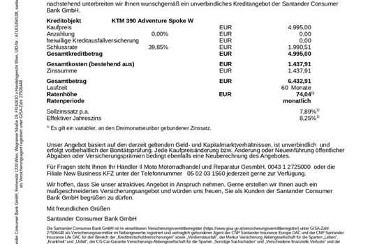 Gebrauchtmotorrad KTM 390 Adventure - Bild 7
