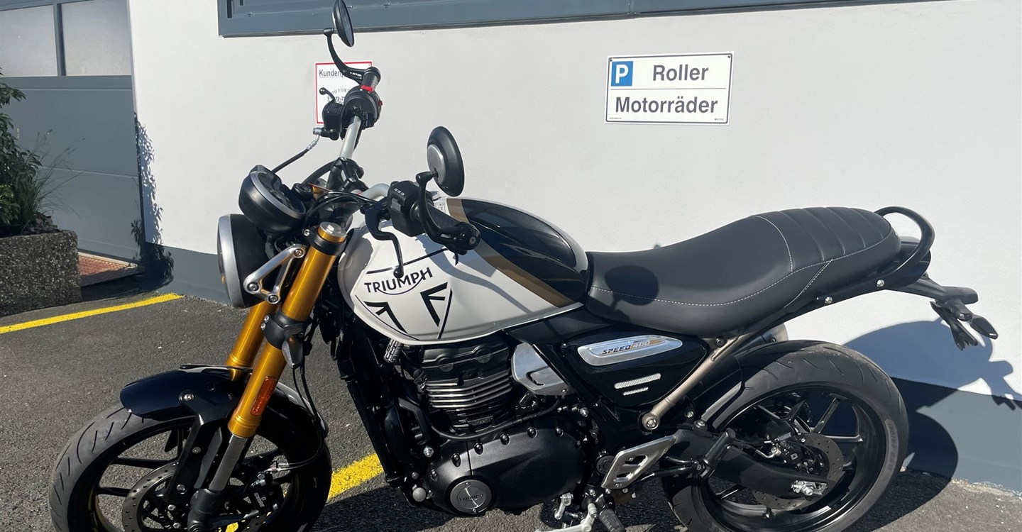 Zum Vergrößern bitte anklicken! Angebot Triumph Speed 400