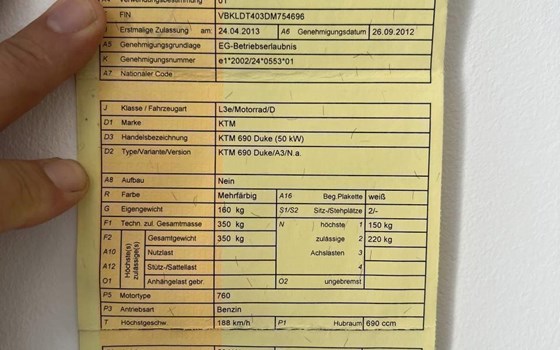 Gebrauchtmotorrad KTM 690 Duke - Bild 8