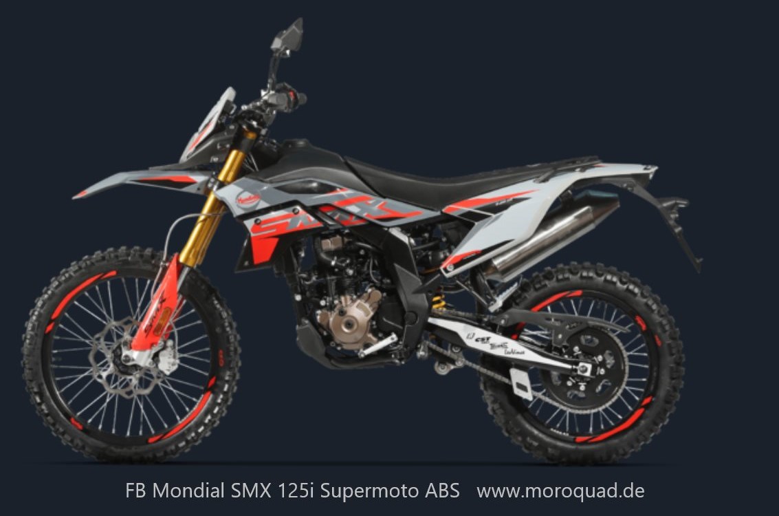 Angebot FB Mondial SMX 125i Supermoto