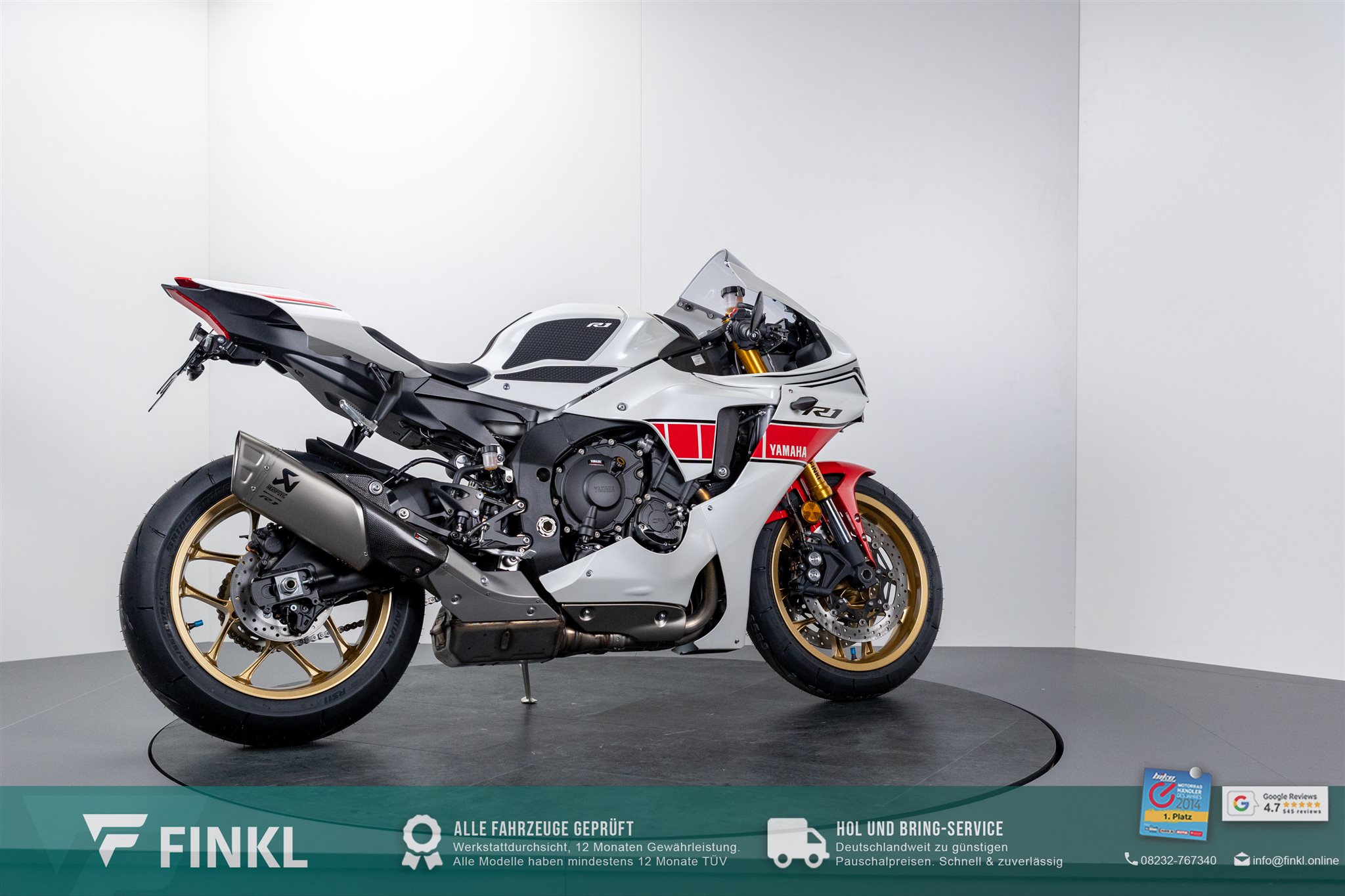 Motorrad Yamaha R1 , Baujahr: , 5 km , Preis: 20.655,18 EUR. aus