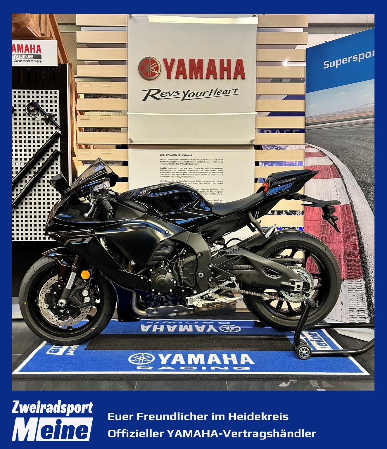 Motorrad Yamaha R1 NEUFAHRZEUG SOFORT VERFÜGBAR, Baujahr: 2022, 0 km ,  Preis: 20.994,00 EUR. aus Niedersachsen