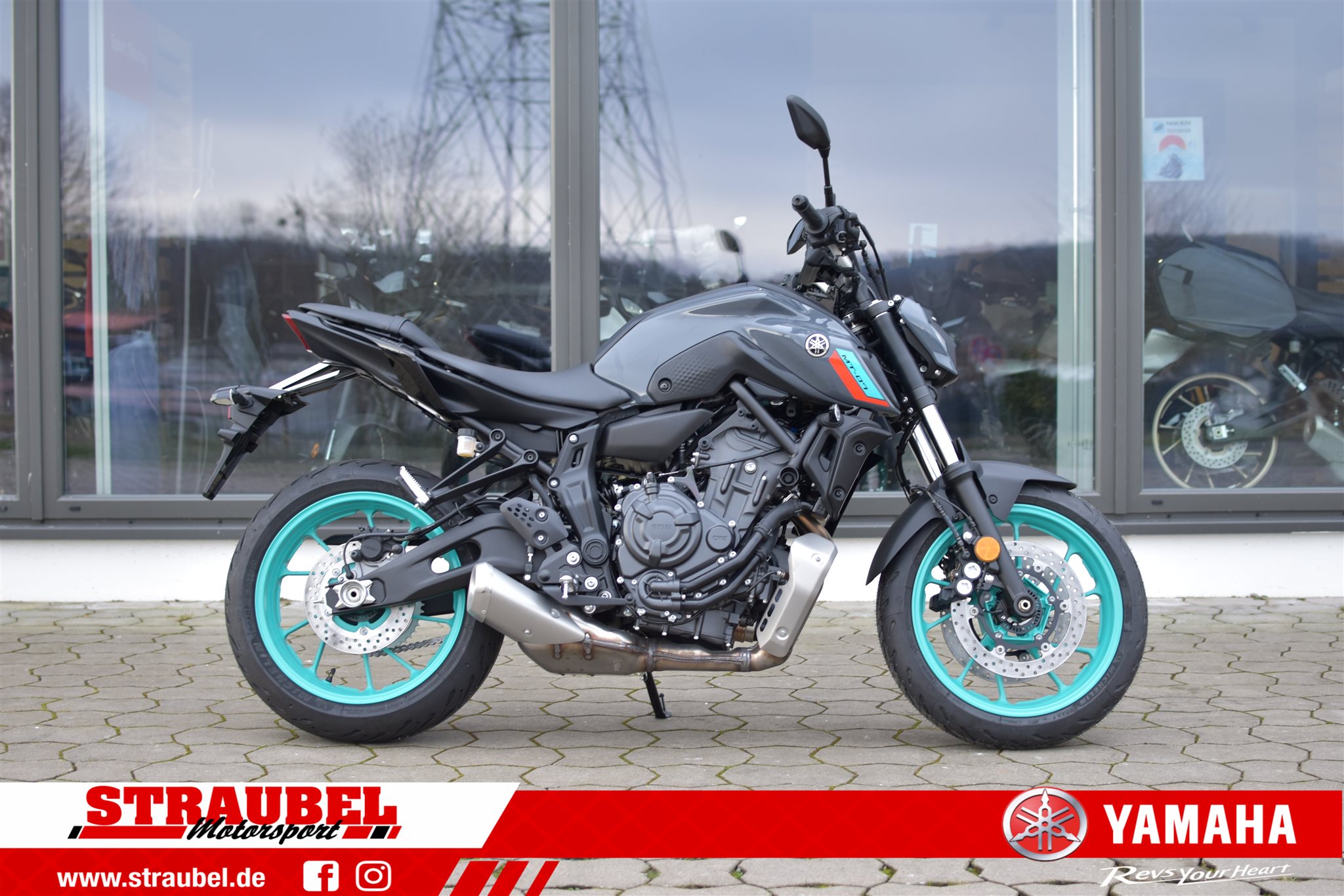 Motorrad Yamaha MT-07 Pure 35kW, Baujahr: 2023, 0 km , Preis: 7.874,00 EUR.  aus Bayern
