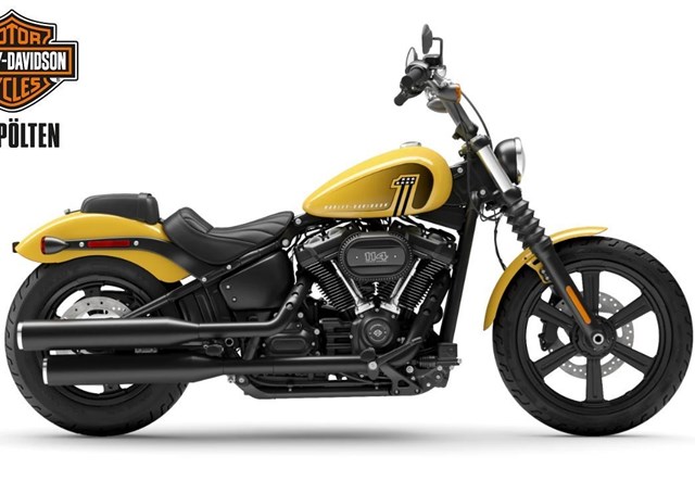 Harley-Davidson Softail Street Bob 114 FXBBS (Industrial Yellow)